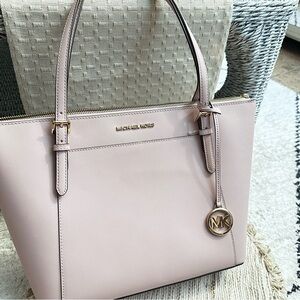 Michael Kors Light Pink Tote Bag
